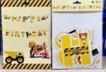Construction Happy Birthday Banner