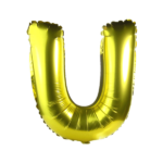foil-balloon-alphabet-U-Gold