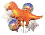 Large Dinosaur theme foil balloon