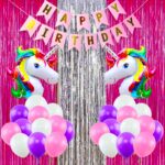 Unicorn Pink Birthday Decoration Pack