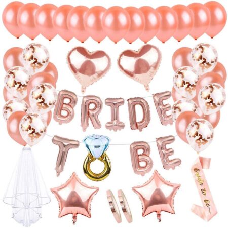 Bride to be Decoration Pack - Rosegold