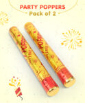 RPS-Party Poppers-Gold-Set Of 2