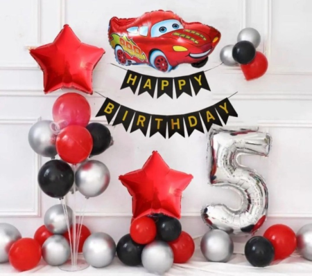 Cars theme Birthday Decoration Pack