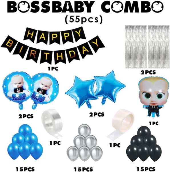 Boss Baby birthday Decoration Kit