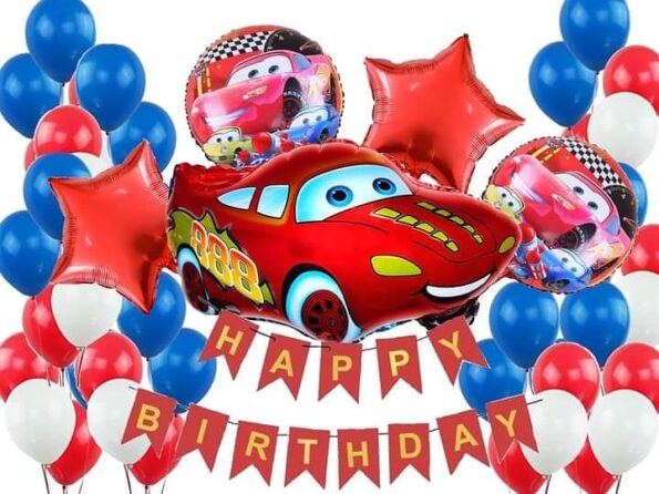 Car theme Birthday Decoration