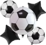 Football Foil Balloon Set Of 5pcs for Football Theme Party Decoration