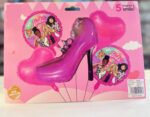 RPS-5Pcs-Barbie-Princess-Shoes-Foil-Balloon-Set-New-02