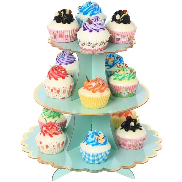3-Layer Cupcake Stand Party Tableware