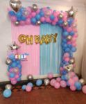 Oh Baby Pink Blue Baby Shower Pastel Decoration Pack