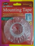Mounting Tape Double Sided, Multipurpose Super Sticky Gel Grip, Washable, Reusable, No Residue, for Home & Office, 1mm Thick