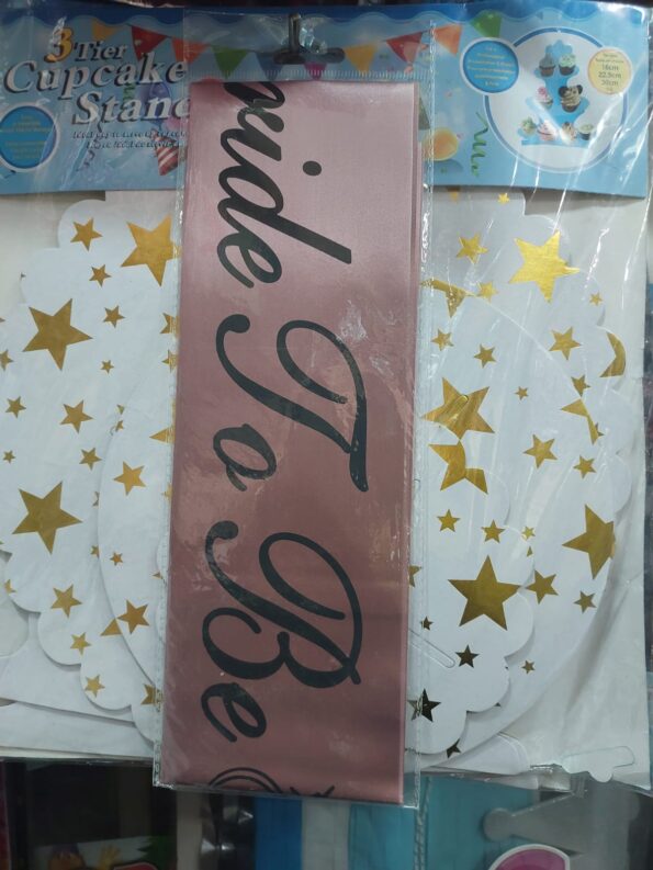 Bride to Be Sash