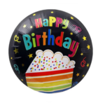 Cake 18 In Happy Birthday Foil Balloon