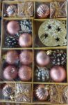 Rose Gold Christmas Ball Set of 22 Pieces-Christmas Decoration