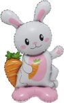 Bunny Standee Foil Balloon