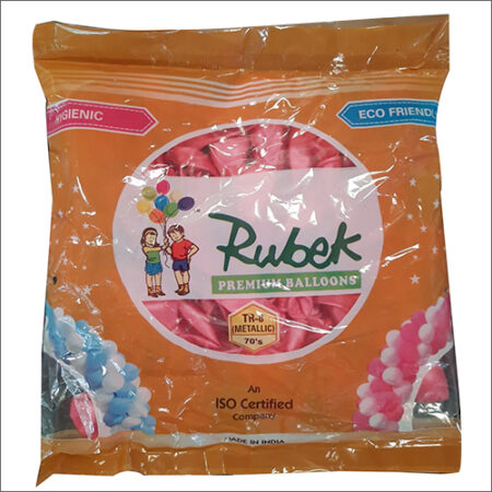 RUBEK Metallic Balloons 70 Pcs