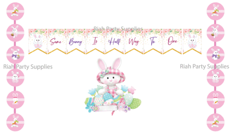 Bunny theme Birthday Decorations