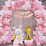 Bunny theme Birthday Decorations