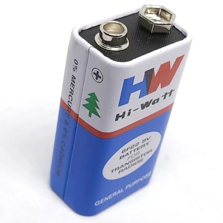 HW Hi-Watt 6F22 9Volt Battery