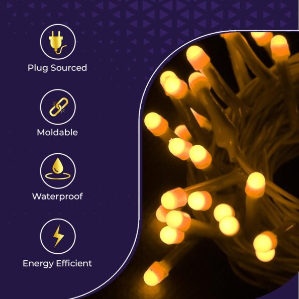 LED Lights Warm White for Indoor & Outdoor Decoration
