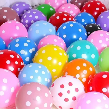 Polka Dots Balloons for Happy Birthday Decoration