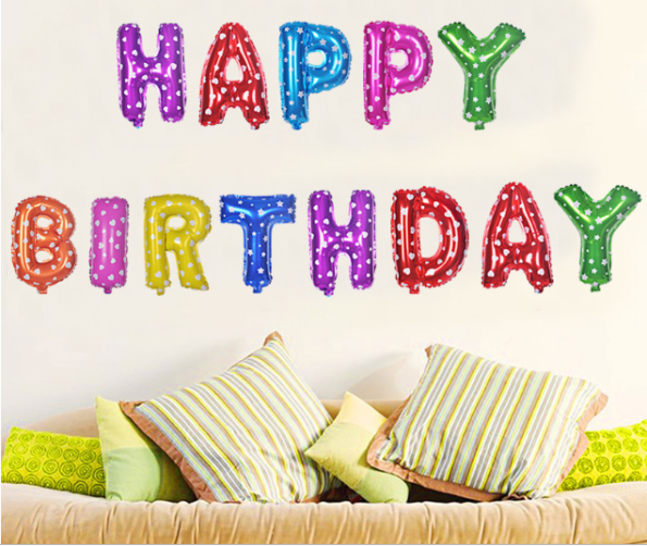 Happy Birthday Foil Balloon