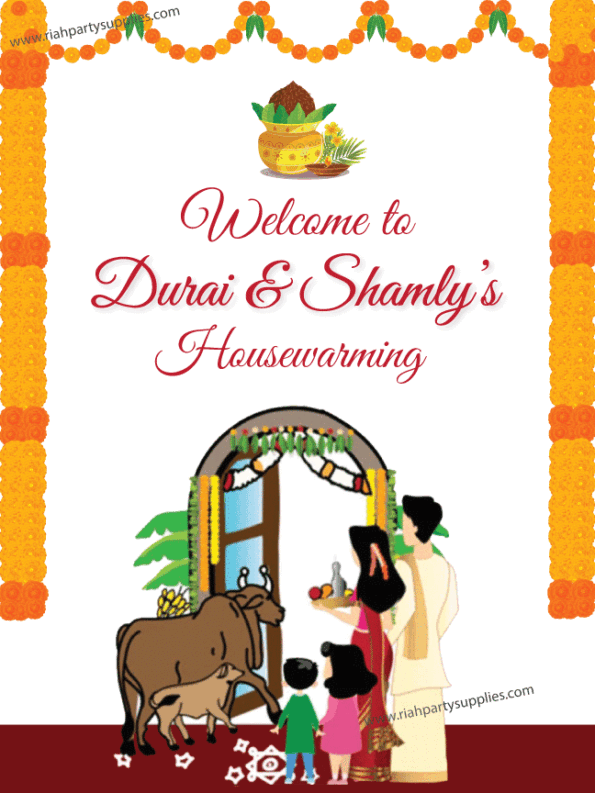 Customized House Warming Welcome Sign Board