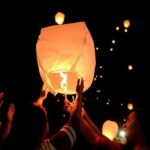 Sky Lantern Assorted Color Hot Air Balloon