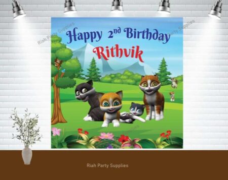 Kathu theme Birthday Backdrop