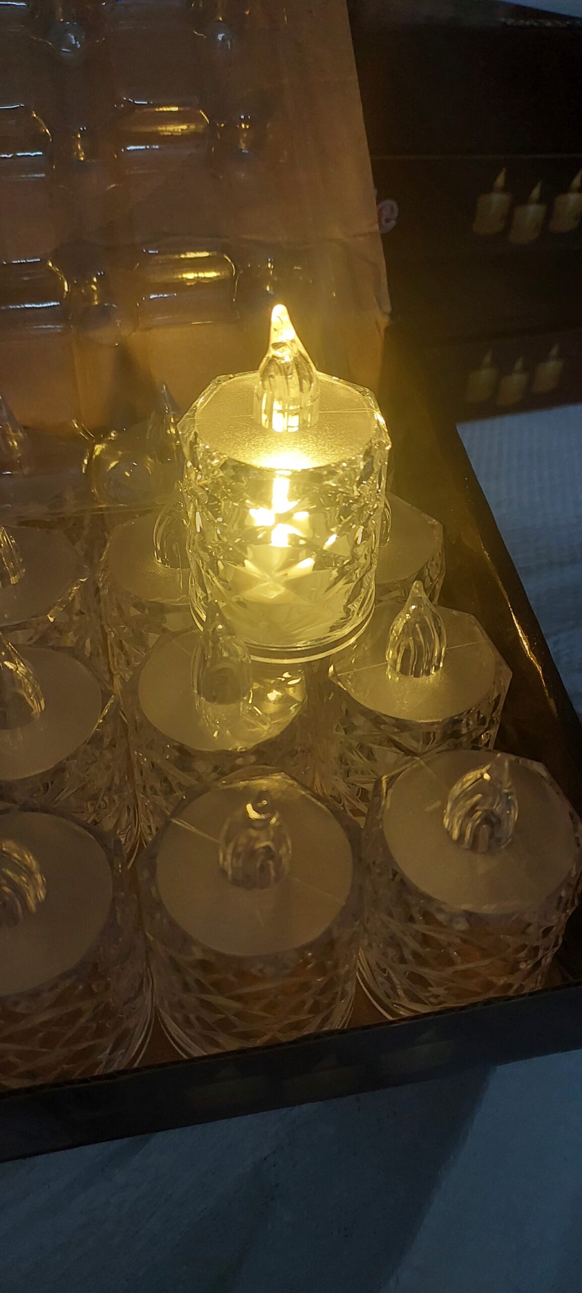 RPS-LED-Candle-Battery-Operated LED Candle (with On/Off switch off control)