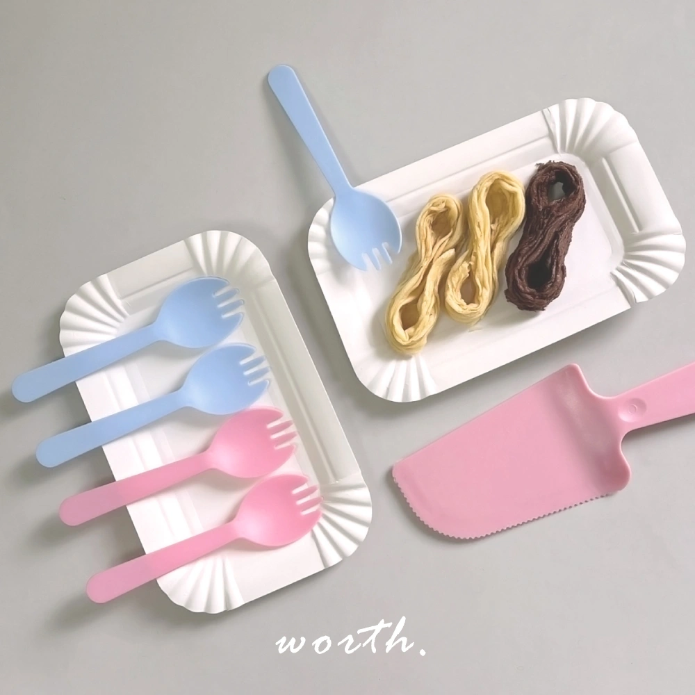 Cake Serving set-image-original-2181 21 PCs Cake Serving Set - Forks & Disposable Plates