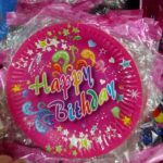 Happy Birthday printed Disposable Plates