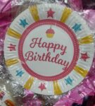 Happy Birthday printed Disposable Plates